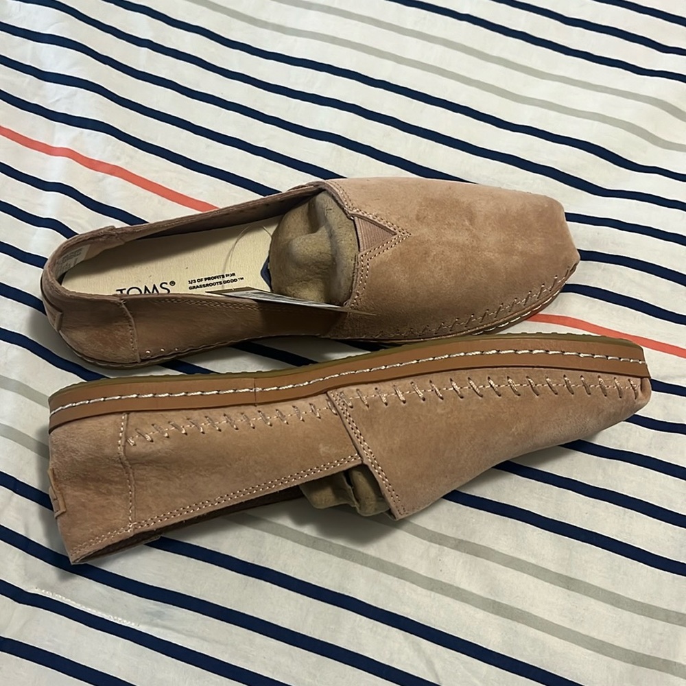 TOMS Alpargata Leather Wrap shoe